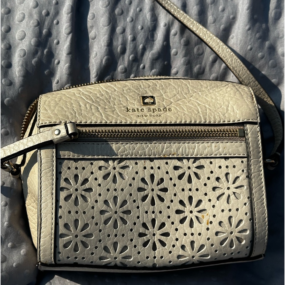 Kate Spade Leather Cut-Out Crossbody